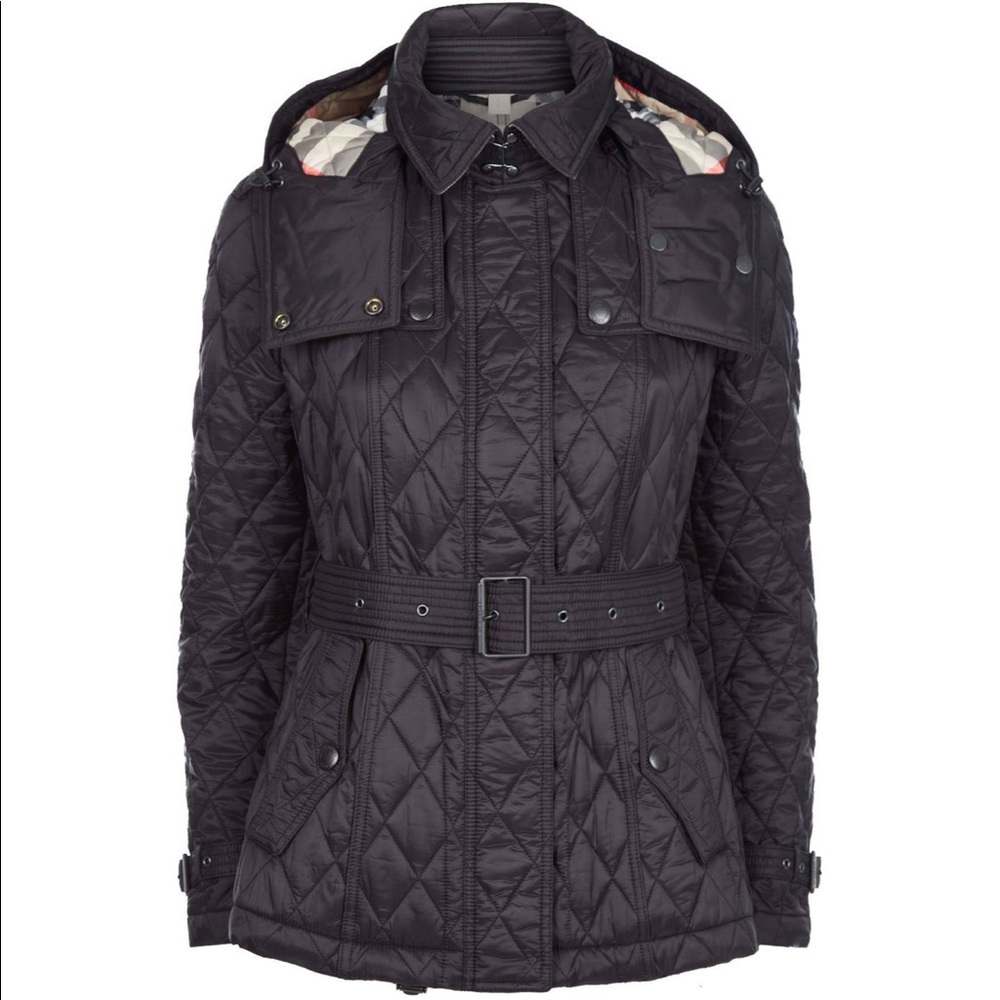 Burberry Short Finsbridge Quilted Jacket